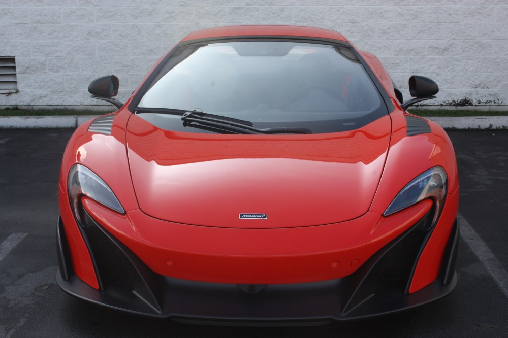 orangle 675LT spyder head on 3