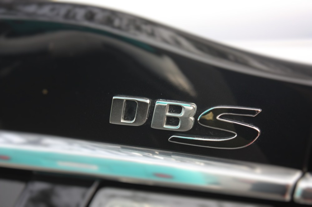 aston martin DBS tail badge