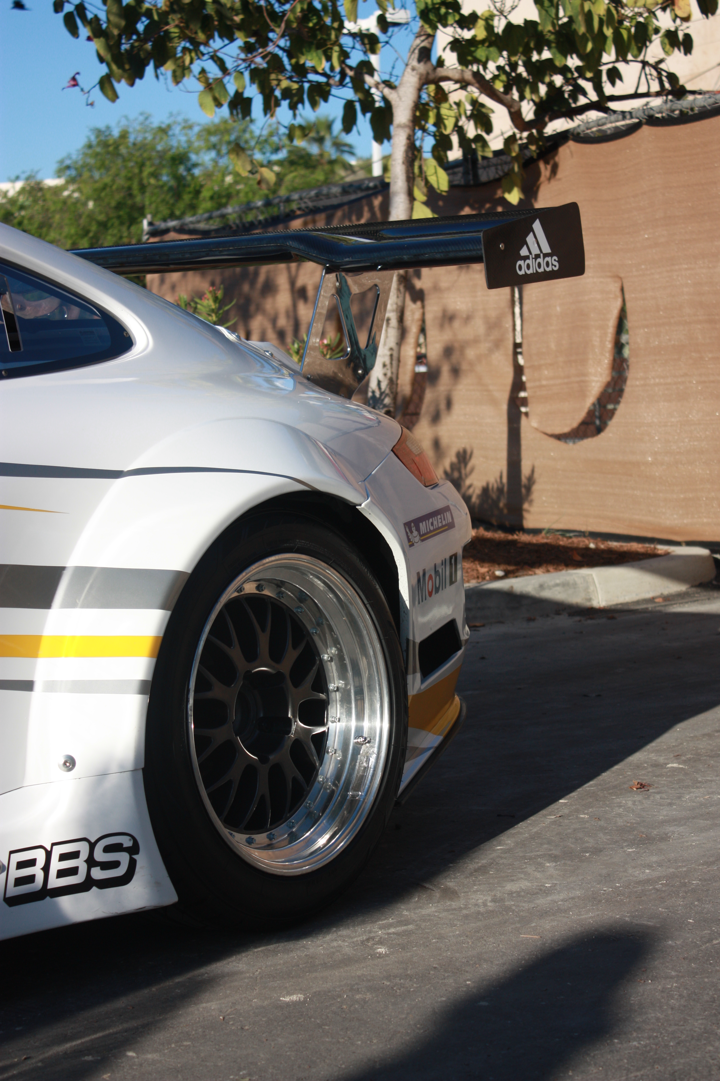 Early 2000's porsche cup car  diagnal rear half.JPG