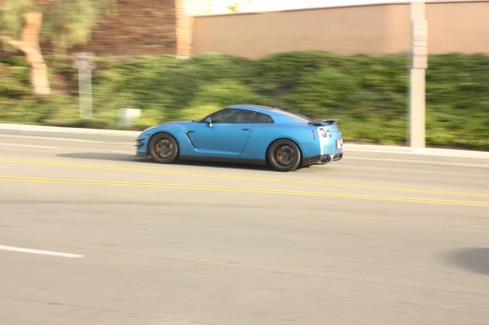matte blue GTR pan 2